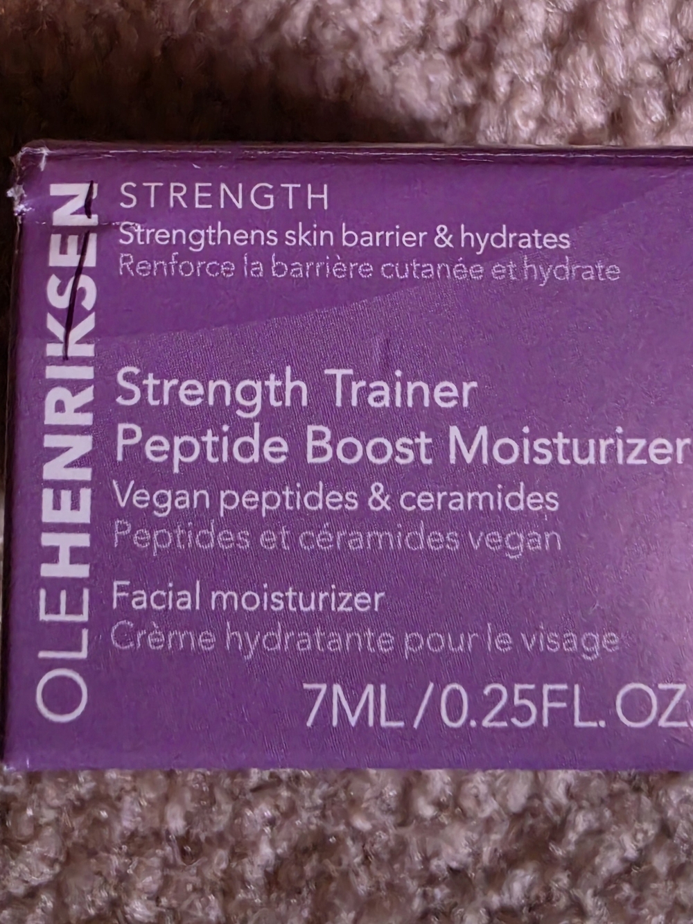Ole Henriksen Peptide Boost Moisturizer Travel/Trial .25fl oz. $12 NIB